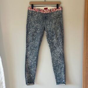 MOTHER The Looker Tied & True Skinny Jeans